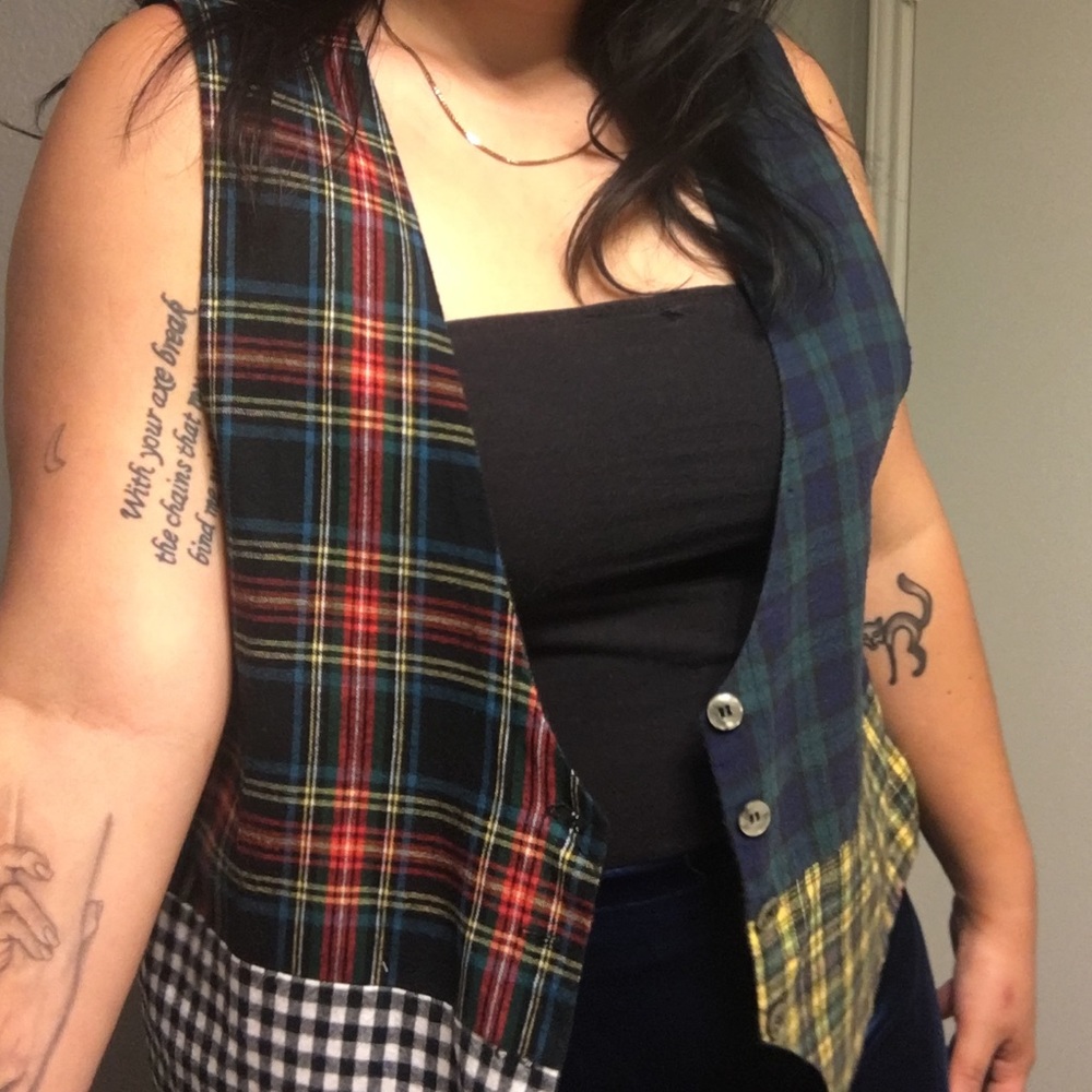 Vintage 90s Colorblock Vest